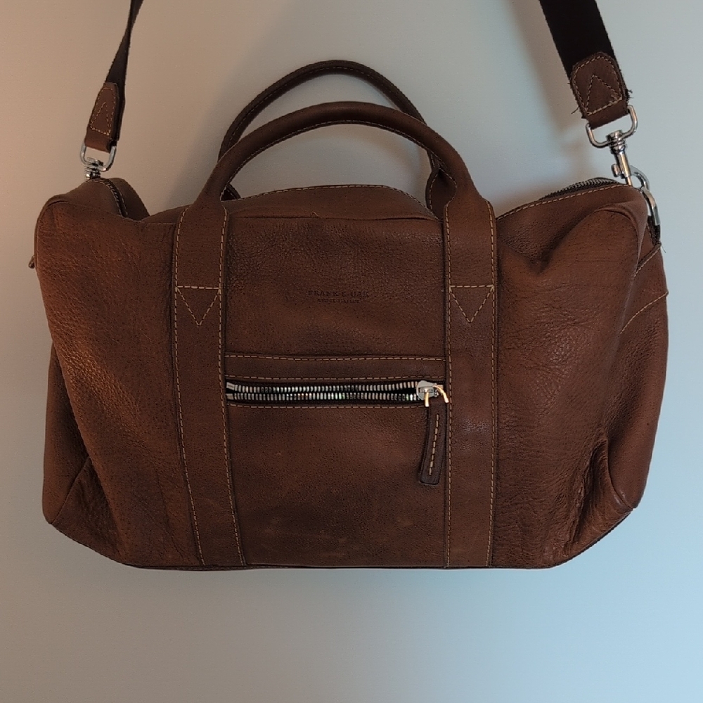 Brown Leather Men's Bag